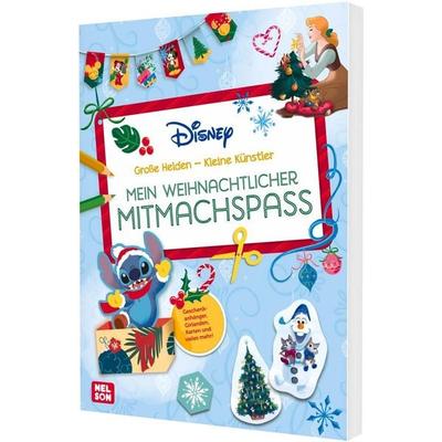Disney Kreative Beschäftigung: Mein weihnachtlicher Mitmachspaß, Taschenbuch von , Nelson, 978-3-8451-3118-4