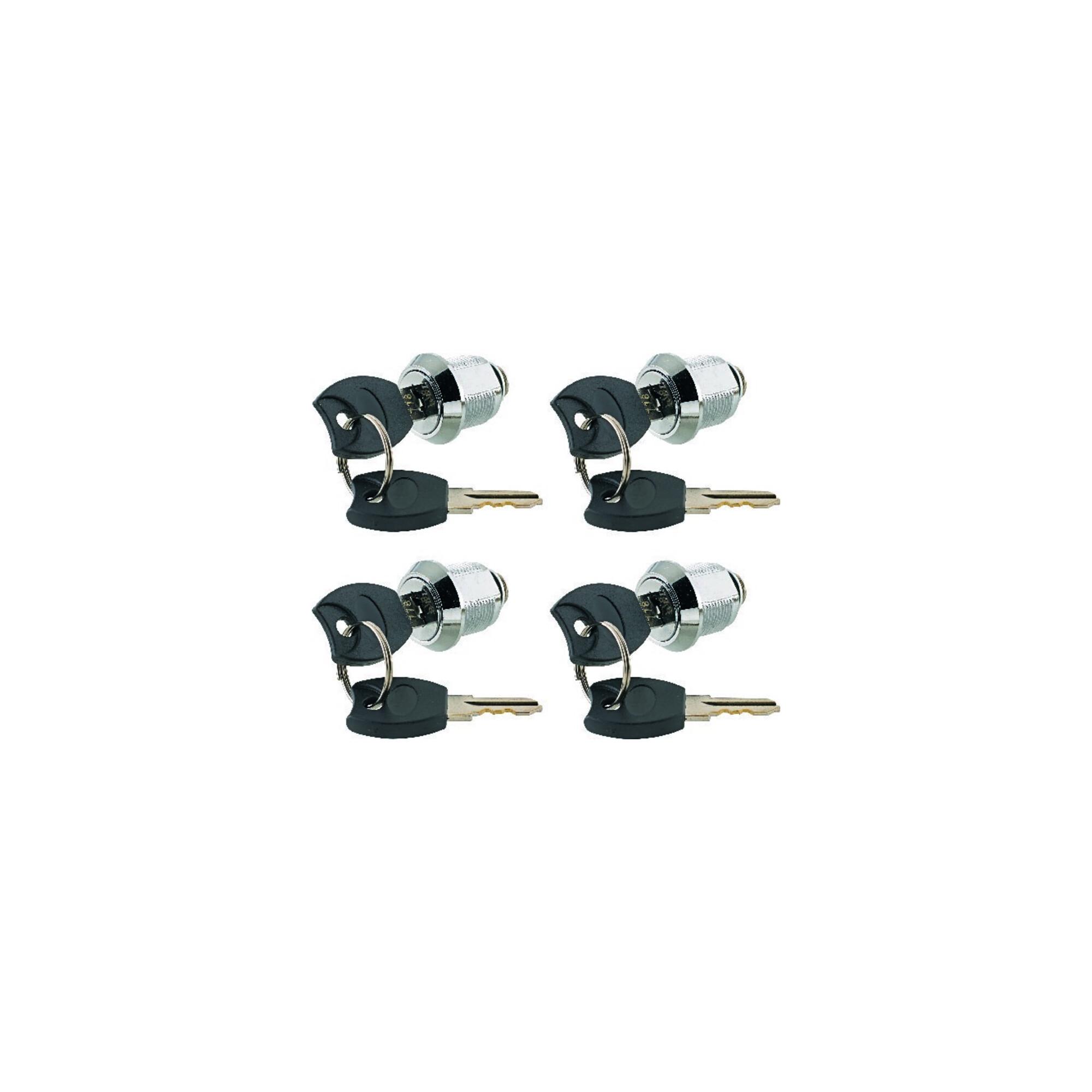Ersatzschloss-Set 4 Schlösser+8 Schlüsseln für Rollwerkbank ; E/D/E
