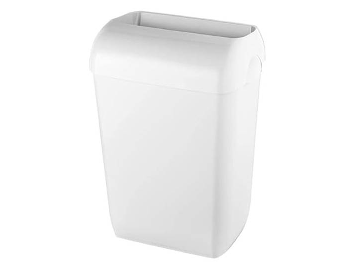 All Care PlastiQline 5651 Plastic Open Afvalbak 23 Liter Wit, Kunststof, Wit, 23 Liter