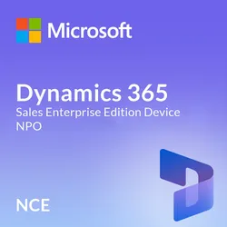 Microsoft Dynamics 365 Sales Enterprise Edition Device - NPO (NCE)