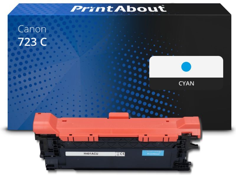 PrintAbout Toner kompatibel mit Canon 723 C - Cyan