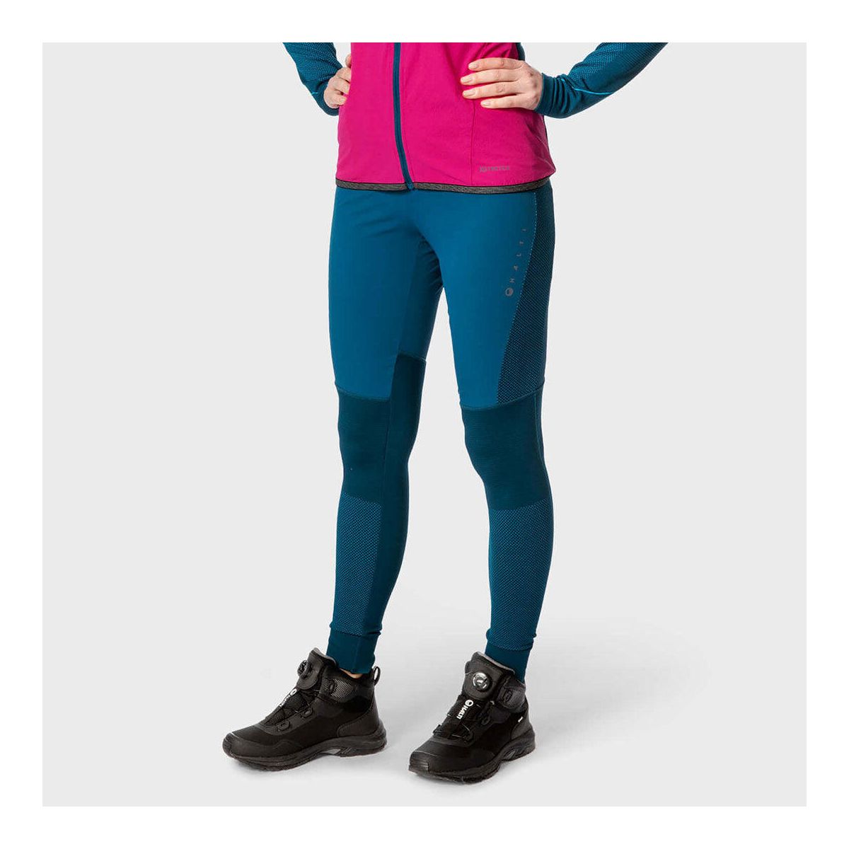 Halti Tracks Women's Seamless Tights moroccan blue (B36) 38 086-0775-B36-38