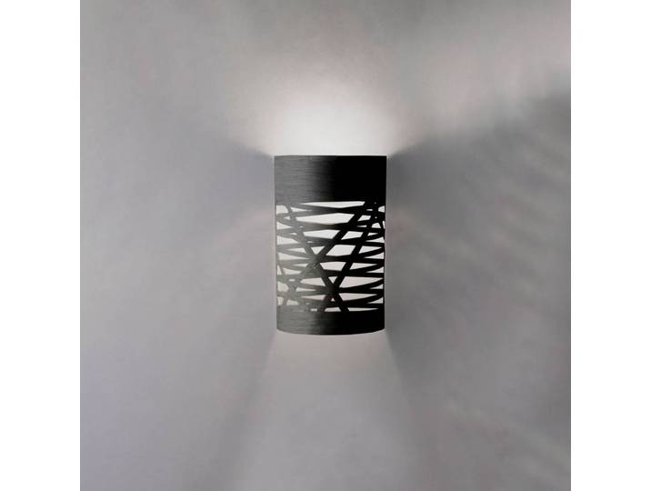 Foscarini Designer Wandlampe Tress piccola, dimmbar, schwarz, für Wohn- / Esszimmer, Design, Wandleuchte, Wandlampe Innen