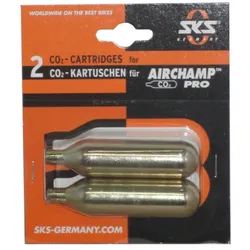 SKS Kartuschen Set Airchamp Pro CO2 | 2 Stück