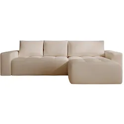 ECKSOFA Portland Beige Rechts