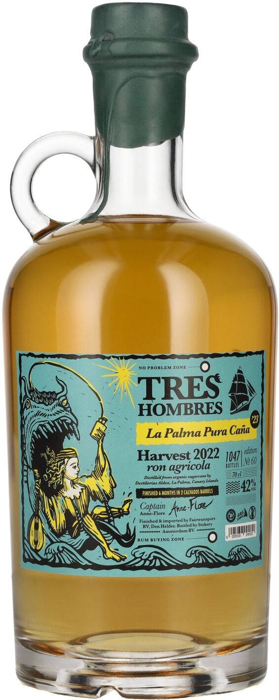 Tres Hombres La Palma Pura Caña Edition 60 2023 42% Vol. 0,7l