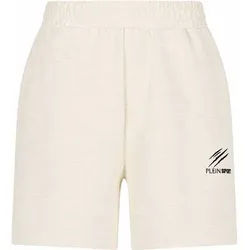 PLEIN SPORT Jogging-Shorts ICON, Größe L in Weiß 01