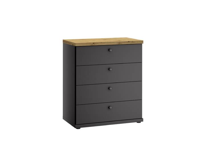 Kommode MARLOW grau/ braun