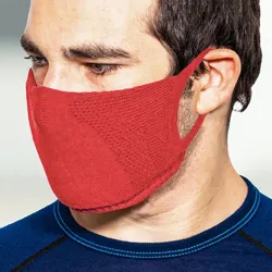 TRERE Social Mask Sportmaske Mund-Nasen-Bedeckung red S