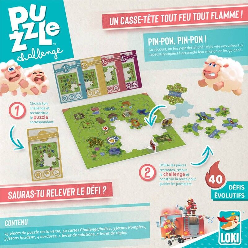 Loki Puzzle Challenge : Pompiers à la rescousse !