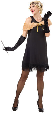 Kleid "20er Jahre", schwarz