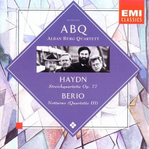 Alban Berg Quartett - Haydn: Streichquartette Op. 77, Berio: Notturno - Preis vom 12.10.2026 11:37:12 h