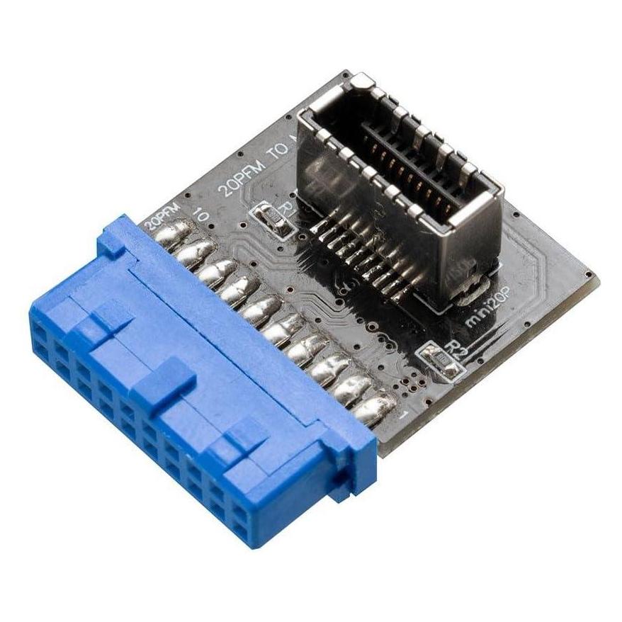 Akasa USB 3.1 20-pin Adapter (USB 3.2 Gen 1) (AK-CBUB51-BK)