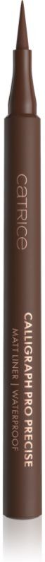 Catrice Calligraph Pro Precise Matt Liner eyeliner with felt tip waterproof shade 020 Espresso Brown 1 ml