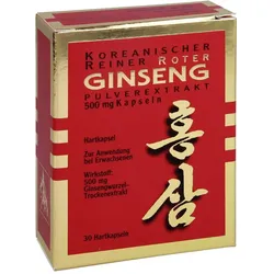 Koreanischer Reiner Roter Ginseng Pulverextrakt