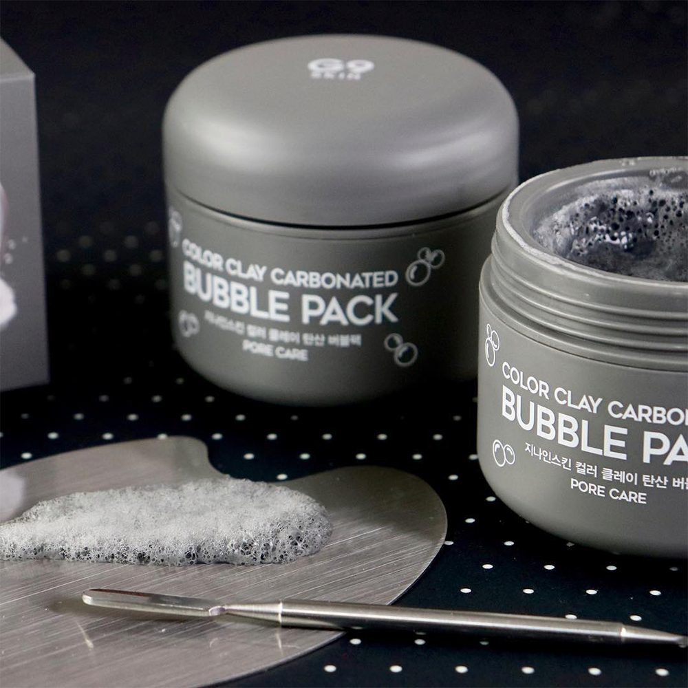 G9 Skin Color Clay Carbonated Bubble Pack Mask 100mL