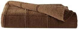 Brooklyn Loom Chenille Grid Knit 50x70 Throw