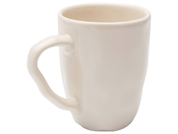 Tasse Organic 6 pièces 13 x 11 x 9cm Beige