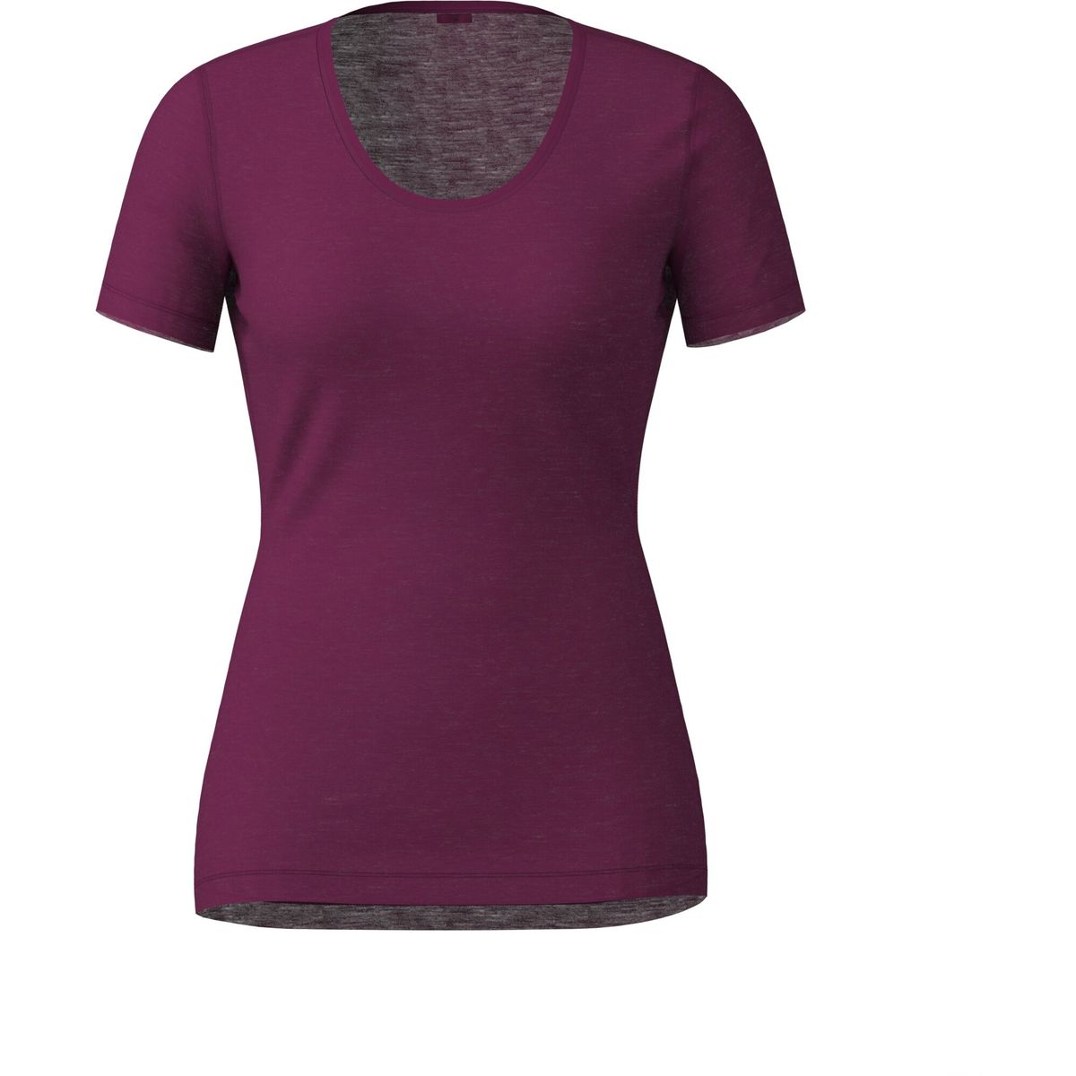 Löffler Women Shirt Short Sleeve Merino Light bordeaux (519) 34 28716-519-34