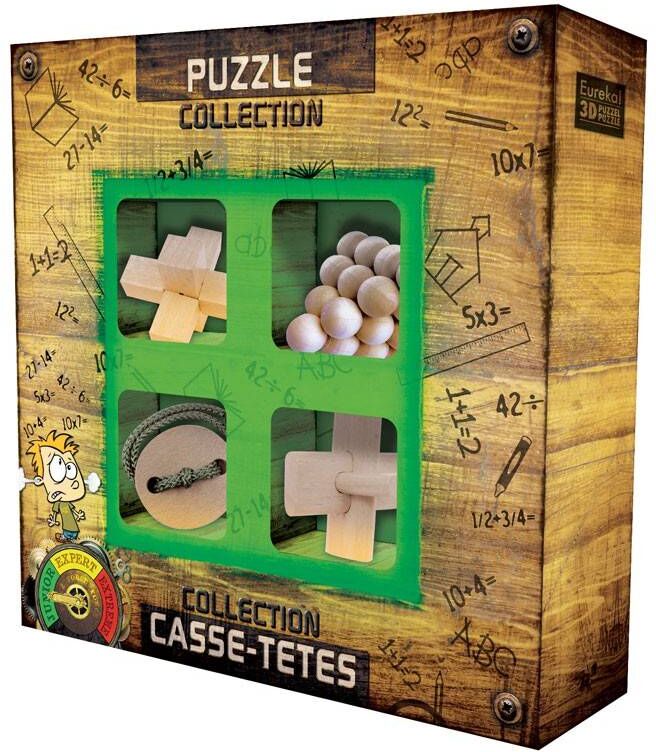 Eureka 3D Puzzle Collection Casse-têtes bambou - Junior
