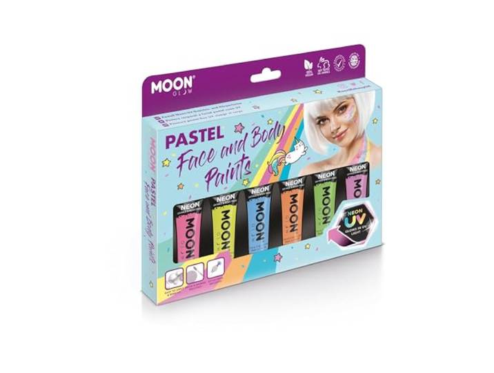 Face & Body paints boxset pastel neon