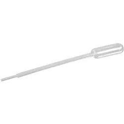 PAPSTAR 100 Pipetten, PE 1 ml 14,8 cm transparent