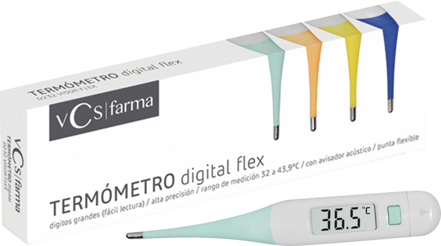 VCS Termómetro Digital Flexible