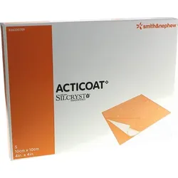 ACTICOAT 10x10 cm antimikrobielle Wundauflage 5 St