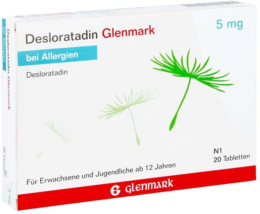 Desloratadin Glenmark 5 mg Tabletten