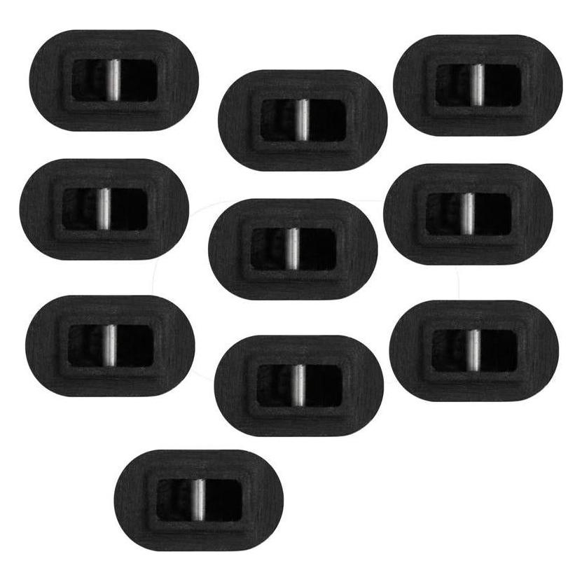Futures Leash Plug Schwarz 10 Stück (57995659)