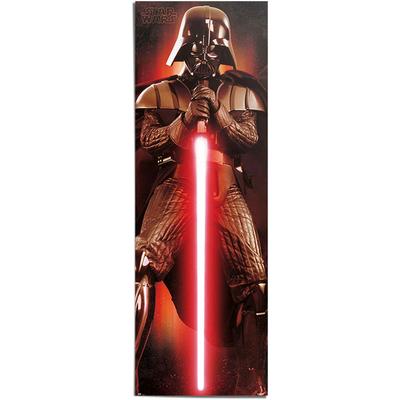 Poster REINDERS "Star Wars - classic darth vader", rot (farbe bild(er): rot), B:53cm H:158cm T:0,1cm, Papier, Bilder, Poster