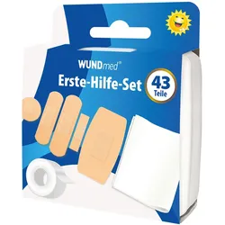 WUNDmed® Pflaster Erste-Hilfe-Set beige 43 St.