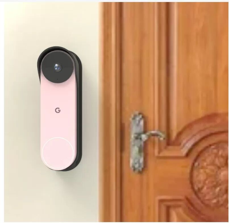 INF Verstellbare Halterung für Google Nest Türklingel Schwarz