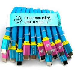 CALLIOPE USB Kabel C > C Daten-/Strom-Kabel Calliope [1x USB-C® Stecker - 1x USB-C® Stecker] 1 m Blau