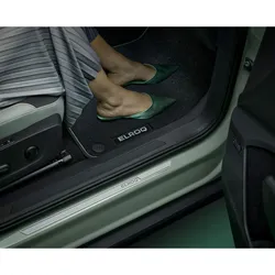 Skoda Einstiegsleisten-Set Silber vorne 5LJ071303