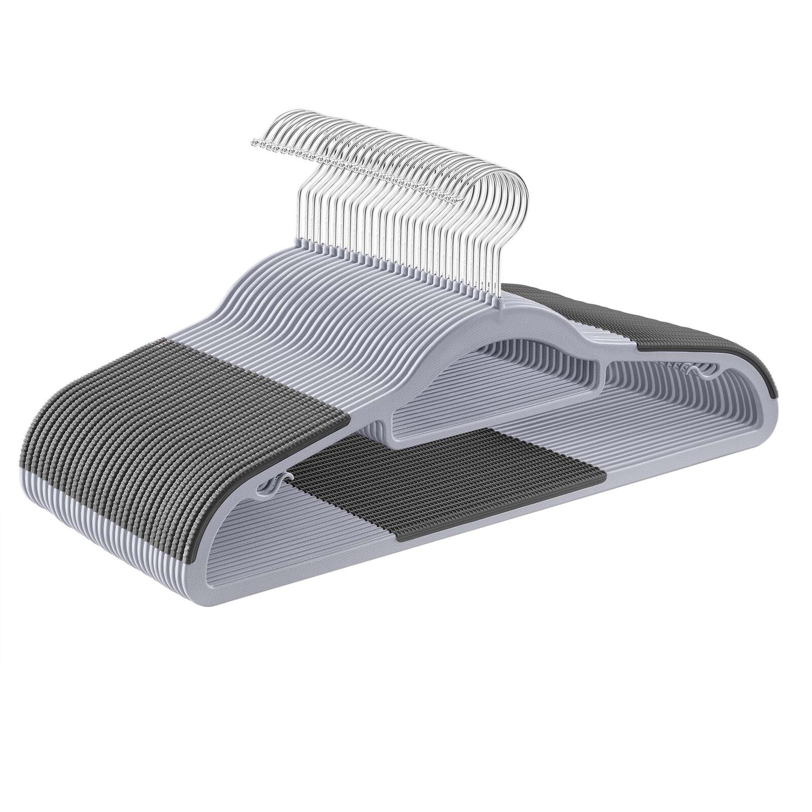 SONGMICS Kleiderbügel grau CRP20G30