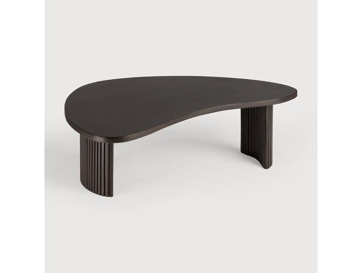Ethnicraft Boomerang Indoor Couchtisch Mahagoni Dunkelbraun
