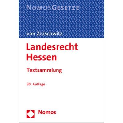 Landesrecht Hessen, Taschenbuch von , Nomos