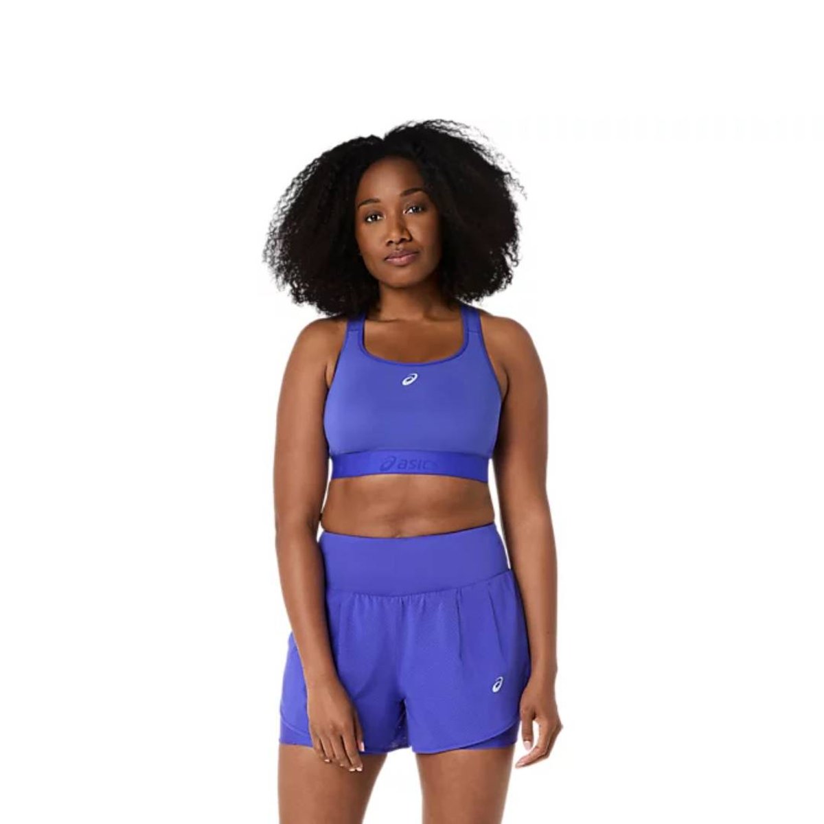 Top Asics Road Compression Roxo, Tamanho S Mulher