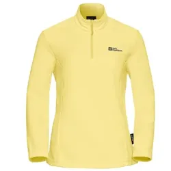 Jack Wolfskin Damen Taunus Fleecepullover - M - lemon ice
