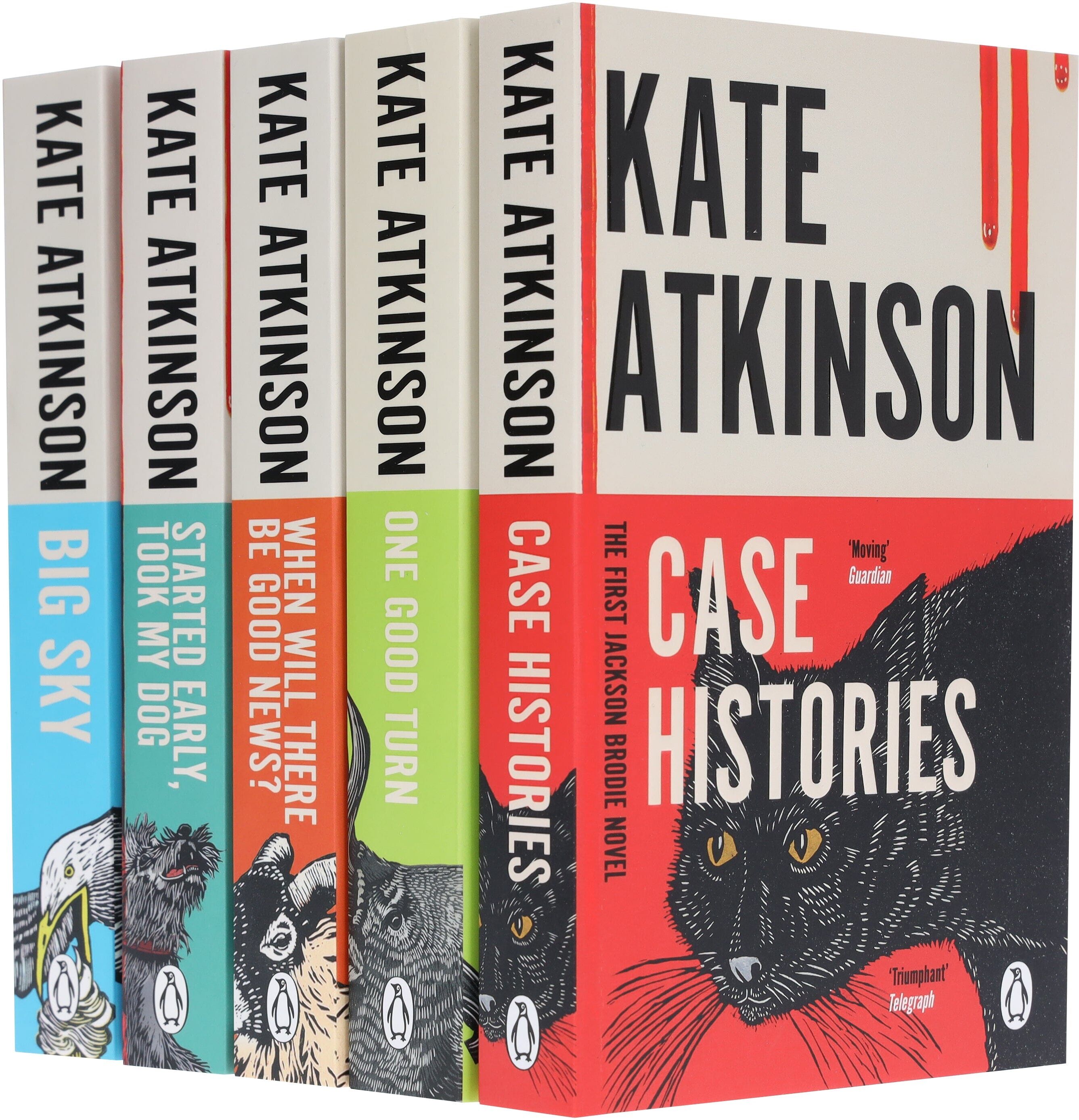 Jackson Brodie Series by Kate Atkinson 5 Books Collection Set - Fiction - Paperback Penguin Random House