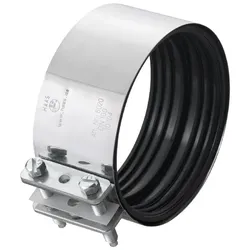 HAAS CV-Verbinder für SML-Roehre DN 150, Edelstahl W2
