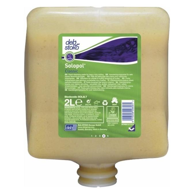 Deb Stoko Handreinigungspaste Solopol 2l parfümier 2 l (Handwaschpaste, 2000 ml) (SOL2LT)