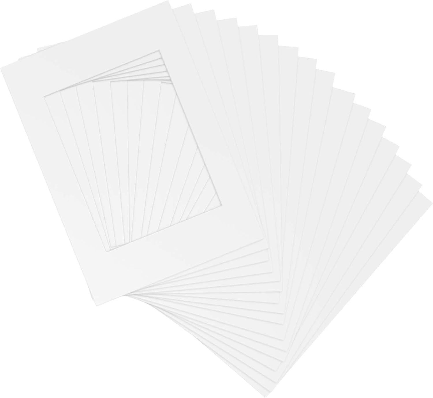 20 Stuks A3 Foto Montages, Wit, Foto Kaarten voor Fotolijsten, Schilderijen en Posters