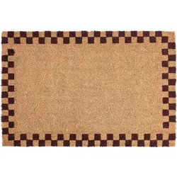 FUSSMATTE Beige/Braun 40/60 cm Kokosfasern Sagada