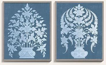 "Vessel & Bloom Art - Print II, 31.5"" x 25.5"" - Ballard Designs"