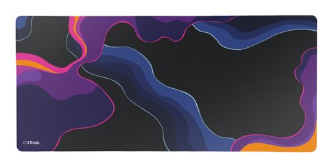 Trust GXT759 XXL Mauspad (Schwarz, Blau, Pink, Violett) 25714