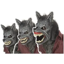 Metamorph Werwolf Grimassen Maske