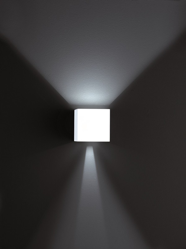 Helestra LED-Wandaußenleuchte SIRI 44 10x10cm schwarz A28242.93 4022671996938