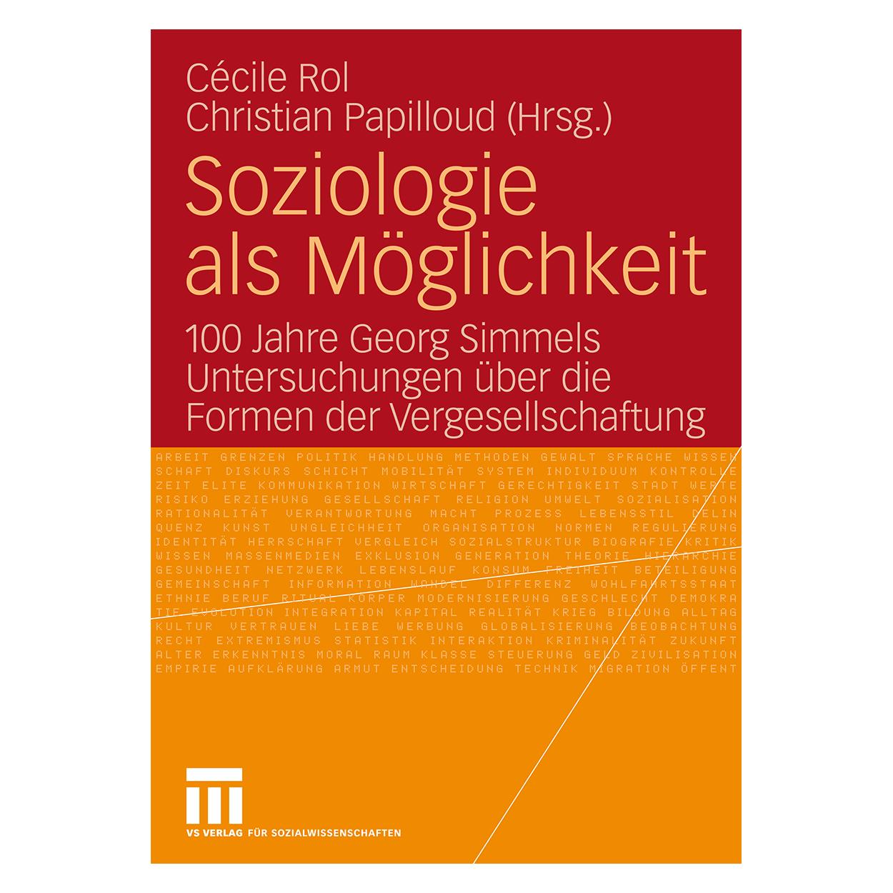 VS Soziologie als Möglichkeit (Deutsch, Softcover, Papilloud Christian, Rol Cécile) (55189507)